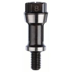  Spannhülsen mit Spannmutter für Geradschleifer Bosch Spannzange mit Spannmutter, für Geradschleifer 12374691