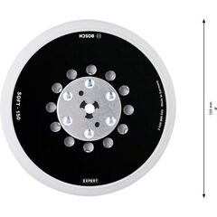  EXPERT Multihole (Multiloch) Universalstützteller, 150 mm Bosch EXPERT Multihole Universalstützteller, 150 mm, Weich, für Exzenterschleifer 12374726