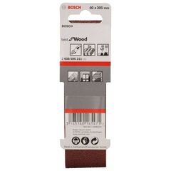  X440 Best for Wood and Paint Schleifbänder für Bandschleifer Bosch 3-tlg. Schleifband-Set X440, für Bandschleifer 12376625
