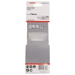  X440 Best for Wood and Paint Schleifbänder für Bandschleifer Bosch 3-tlg. Schleifband-Set X440, für Bandschleifer 12376642