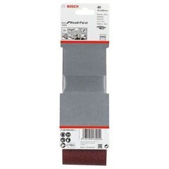  X440 Best for Wood and Paint Schleifbänder für Bandschleifer Bosch 3-tlg. Schleifband-Set X440, für Bandschleifer 12376680