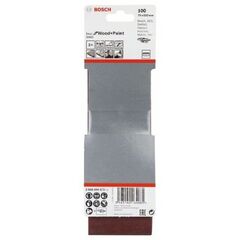  X440 Best for Wood and Paint Schleifbänder für Bandschleifer Bosch 3-tlg. Schleifband-Set X440, für Bandschleifer 12376682