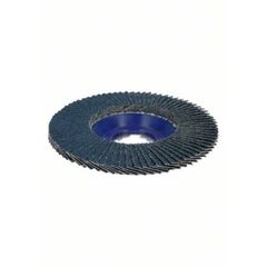  X571 Best for Metal X-LOCK Fächerschleifscheiben, gerade Ausführung Bosch X-LOCK Fächerschleifscheibe, gerade Ausführung, Kunststofftragplatte, Ø125 mm, K 40, X571, Best for Metal, 1 Stück, für kleine Winkelschleifer 12375932