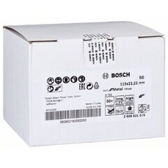  R780 Best for Metal und Inox Fiberschleifscheiben für kleine Winkelschleifer Bosch Fiberschleifscheibe R780, Best for Metal + Inox, für kleine Winkelschleifer 12375862