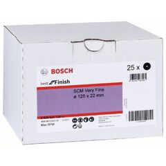  N477 Best for Finish SCM Scheiben für Winkelschleifer Bosch SCM sehr fein 125 mm, für kleine Winkelschleifer 12375985