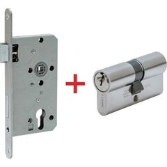  Einsteckschlösser Abus Set ES PZ2 R S + CITADEL N 30/30 12352674