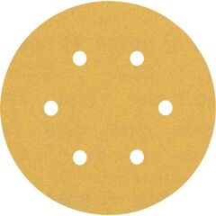  EXPERT C470 Schleifblatt mit 6 Löchern für Exzenterschleifer Bosch EXPERT C470 Schleifpapier mit 6 Löchern für Exzenterschleifer, 150 mm, G 180, 5-tlg., für Exzenterschleifer 12376301