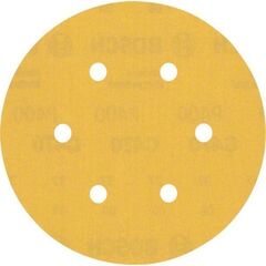  EXPERT C470 Schleifblatt mit 6 Löchern für Exzenterschleifer Bosch EXPERT C470 Schleifpapier mit 6 Löchern für Exzenterschleifer, 150 mm, G 400, 5-tlg., für Exzenterschleifer 12376310