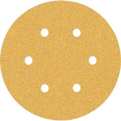  EXPERT C470 Schleifblatt mit 6 Löchern für Exzenterschleifer Bosch EXPERT C470 Schleifpapier mit 6 Löchern für Exzenterschleifer, 150 mm, G 60, 50-tlg., für Exzenterschleifer 12376306