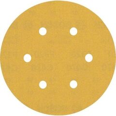  EXPERT C470 Schleifblatt mit 6 Löchern für Exzenterschleifer Bosch EXPERT C470 Schleifpapier mit 6 Löchern für Exzenterschleifer, 150 mm, G 320, 50-tlg., für Exzenterschleifer 12376309