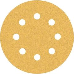  EXPERT C470 Schleifblatt mit 8 Löchern für Exzenterschleifer Bosch EXPERT C470 Schleifpapier mit 8 Löchern für Exzenterschleifer, 115 mm, G 80, 5-tlg., für Exzenterschleifer 12376324
