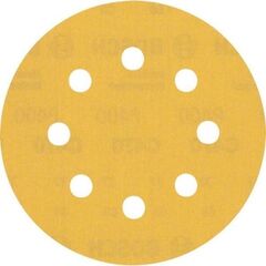  EXPERT C470 Schleifblatt mit 8 Löchern für Exzenterschleifer Bosch EXPERT C470 Schleifpapier mit 8 Löchern für Exzenterschleifer, 115 mm, G 400, 5-tlg., für Exzenterschleifer 12376330