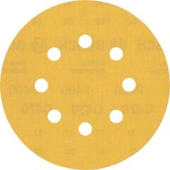  EXPERT C470 Schleifblatt mit 8 Löchern für Exzenterschleifer Bosch EXPERT C470 Schleifpapier mit 8 Löchern für Exzenterschleifer, 125 mm, G 400, 5-tlg., für Exzenterschleifer 12376340