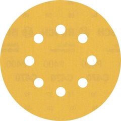  EXPERT C470 Schleifblatt mit 8 Löchern für Exzenterschleifer Bosch EXPERT C470 Schleifpapier mit 8 Löchern für Exzenterschleifer, 125 mm, G 400, 50-tlg., für Exzenterschleifer 12376332