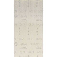  EXPERT M480 Schleifnetze für Schwingschleifer Bosch EXPERT M480 Schleifnetz für Schwingschleifer, 115 x 230 mm, G 220, 10-tlg., für Exzenterschleifer 12375510