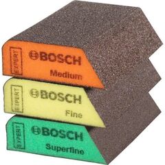  EXPERT S470 Kombi Schleifschwämme Bosch EXPERT S470 Combi Block, 69 x 97 x 26 mm, M, F, SF, 3-tlg., für Handschleifen 12375191