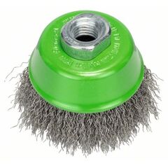  Gewellte Topfbürsten Clean for Inox für Winkelschleifer Bosch Topfbürste 75 mm, gewellter rostfreier Stahldraht, für kleine Winkelschleifer 12377414