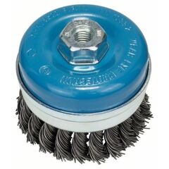  Gezopfte Topfbürsten Heavy for Metal mit M14-Gewinde für Winkelschleifer Bosch Topfbürste, 90 mm, gezopfter Stahldraht, für kleine Winkelschleifer 12377401