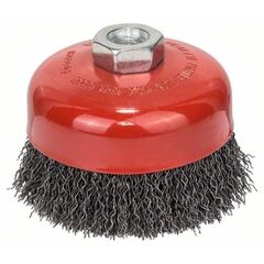  Gewellte Topfbürste Clean for Metal mit M14-Gewinde für Winkelschleifer Bosch Topfbürste, 100 mm, gewellter Stahldraht, für kleine Winkelschleifer 12377408