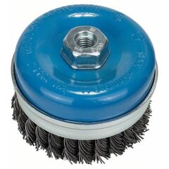  Gezopfte Topfbürsten Heavy for Metal mit M10-Gewinde für Winkelschleifer Bosch Topfbürste, 75 mm, gezopfter Stahldraht M10, für kleine Winkelschleifer 12377406