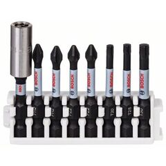  Impact Control Schrauberbits PH, PZ, T Bosch Impact Control Power Bit Pack, 8-tlg., 2 x PH2; 2 x PZ2; 1 x T20; 1 x T25; 1 x T30, für Schlagschrauber 12377027