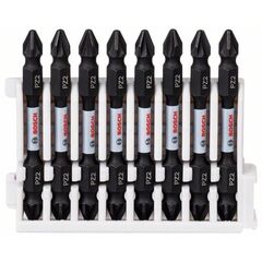  Schrauberbits Impact Control mit Doppelklinge, PZ-PZ Bosch Impact Control Schrauberbit-Set, 8-tlg., für Schlagschrauber 12377048