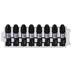  Impact Control Pozidriv TicTac-Boxen Bosch Impact Control Insert Bit Pack (8XPZ3), für Schraubendreher 12377075