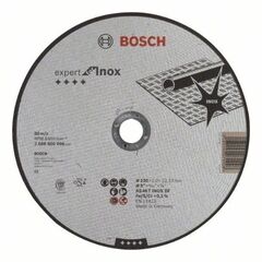  Expert for Inox Trennscheiben mit gerader Ausführung, 22,23-mm-Bohrung für große Winkelschleifer Bosch Trennscheibe gerade Expert for Inox, für große Winkelschleifer mit Spannmutter 12377276