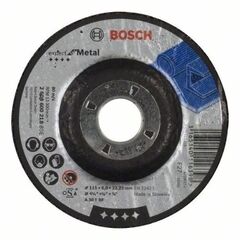  Expert for Metal Gekröpfte Schruppscheiben, 22,23-mm-Bohrung für kleine Winkelschleifer Bosch Schruppscheibe gekröpft Expert for Metal, für kleine Winkelschleifer 12377337