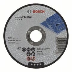  Expert for Metal Trennscheiben mit gerader Ausführung, 22,23-mm-Bohrung für kleine Winkelschleifer Bosch Trennscheibe gerade Expert for Metal, für kleine Winkelschleifer 12377208
