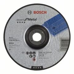  Expert for Metal Gekröpfte Schruppscheiben, 22,23-mm-Bohrung für große Winkelschleifer Bosch Schruppscheibe gekröpft Expert for Metal, für große Winkelschleifer mit Spannmutter 12377345