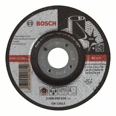  Expert for Inox Gekröpfte Schruppscheiben, 22,23-mm-Bohrung für kleine Winkelschleifer Bosch Schruppscheibe gekröpft Expert for Inox, für kleine Winkelschleifer 12377360