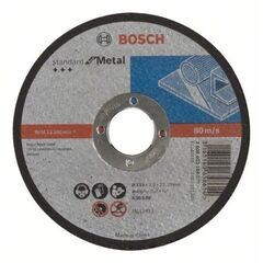  Standard for Metal Trennscheiben mit gerader Ausführung, 22,23-mm-Bohrung für kleine Winkelschleifer Bosch Trennscheibe gerade Standard for Metal, für kleine Winkelschleifer 12377227