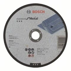  Standard for Metal Trennscheiben mit gerader Ausführung, 22,23-mm-Bohrung für große Winkelschleifer Bosch Trennscheibe gerade Standard for Metal, für große Winkelschleifer mit Spannmutter 12377234