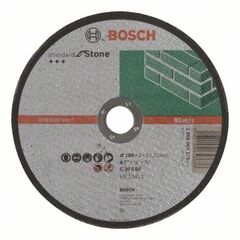  Standard for Stone Trennscheiben mit gerader Ausführung, 22,23-mm-Bohrung für große Winkelschleifer Bosch Trennscheibe gerade Standard for Stone, für große Winkelschleifer mit Spannmutter 12377319