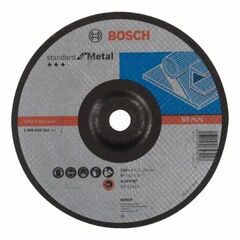  Standard for Metal Gekröpfte Schruppscheiben, 22,23-mm-Bohrung für große Winkelschleifer Bosch Schruppscheibe gekröpft Standard for Metal, für große Winkelschleifer mit Spannmutter 12377355
