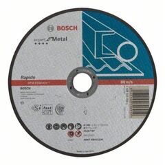 Expert for Metal rapido Trennscheiben mit gerader Ausführung, 22,23-mm-Bohrung für große Winkelschleifer Bosch Trennscheibe gerade Expert for Metal - Rapido, für große Winkelschleifer mit Spannmutter 12377203