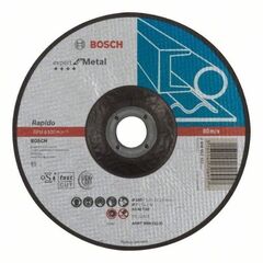  Gekröpfte Trennscheiben Expert for Metal Rapido Bosch Trennscheibe gekröpft Expert for Metal - Rapido, für große Winkelschleifer mit Spannmutter 12377198