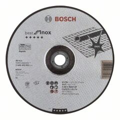  Best for Inox Rapido Gekröpfte Trennscheiben, 22,23-mm-Bohrung für große Winkelschleifer Bosch Trennscheibe gekröpft Best for Inox - Rapido, für große Winkelschleifer mit Spannmutter 12377265