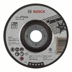  Gekröpfte Schruppscheiben Best for Inox Bosch Schruppscheibe gekröpft Best for Inox, für kleine Winkelschleifer 12377365