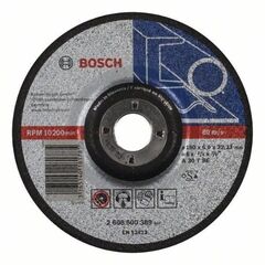 Expert for Metal Gekröpfte Schruppscheiben, 22,23-mm-Bohrung für kleine Winkelschleifer Bosch Schruppscheibe gekröpft Expert for Metal, für kleine Winkelschleifer 12377340