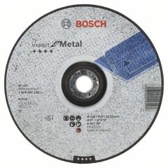  Expert for Metal Gekröpfte Schruppscheiben, 22,23-mm-Bohrung für große Winkelschleifer Bosch Schruppscheibe gekröpft Expert for Metal, für große Winkelschleifer mit Spannmutter 12377342