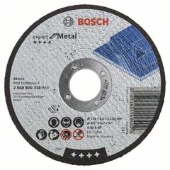  Expert for Metal Trennscheiben mit gerader Ausführung, 22,23-mm-Bohrung für kleine Winkelschleifer Bosch Trennscheibe gerade Expert for Metal, für kleine Winkelschleifer 12377211