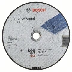  Expert for Metal Trennscheiben mit gerader Ausführung, 22,23-mm-Bohrung für große Winkelschleifer Bosch Trennscheibe gerade Expert for Metal, für große Winkelschleifer mit Spannmutter 12377215