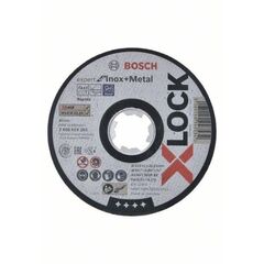  Gerade X-LOCK Trennscheiben Expert for Inox+Metal Bosch X-LOCK Expert for Inox+Metal 115 x 1 x 22,23 Trennscheibe gerade, für kleine Winkelschleifer 12377288