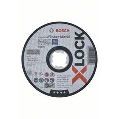  Gerade X-LOCK Trennscheiben Expert for Inox+Metal Bosch X-LOCK Expert for Inox+Metal 125 x 1 x 22,23 Trennscheibe gerade, für kleine Winkelschleifer 12377287