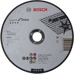  Expert for Inox Trennscheiben mit gerader Ausführung, 22,23-mm-Bohrung für große Winkelschleifer Bosch Trennscheibe gerade Expert for Inox, für große Winkelschleifer mit Spannmutter 12377275