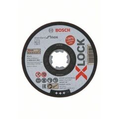  X-LOCK Trennscheiben Standard for Inox gerade Ausführung Bosch X-LOCK Standard for Inox, 115 x 1,6 mm, T41, für kleine Winkelschleifer 12377297