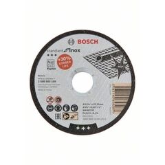  Trennscheiben Standard for Inox Rapido mit gerader Ausführung Bosch Trennscheibe gerade Standard for Inox - Rapido, für kleine Winkelschleifer 12377295