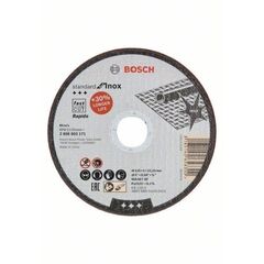  Trennscheiben Standard for Inox Rapido mit gerader Ausführung Bosch Trennscheibe gerade Standard for Inox - Rapido, für kleine Winkelschleifer 12377294